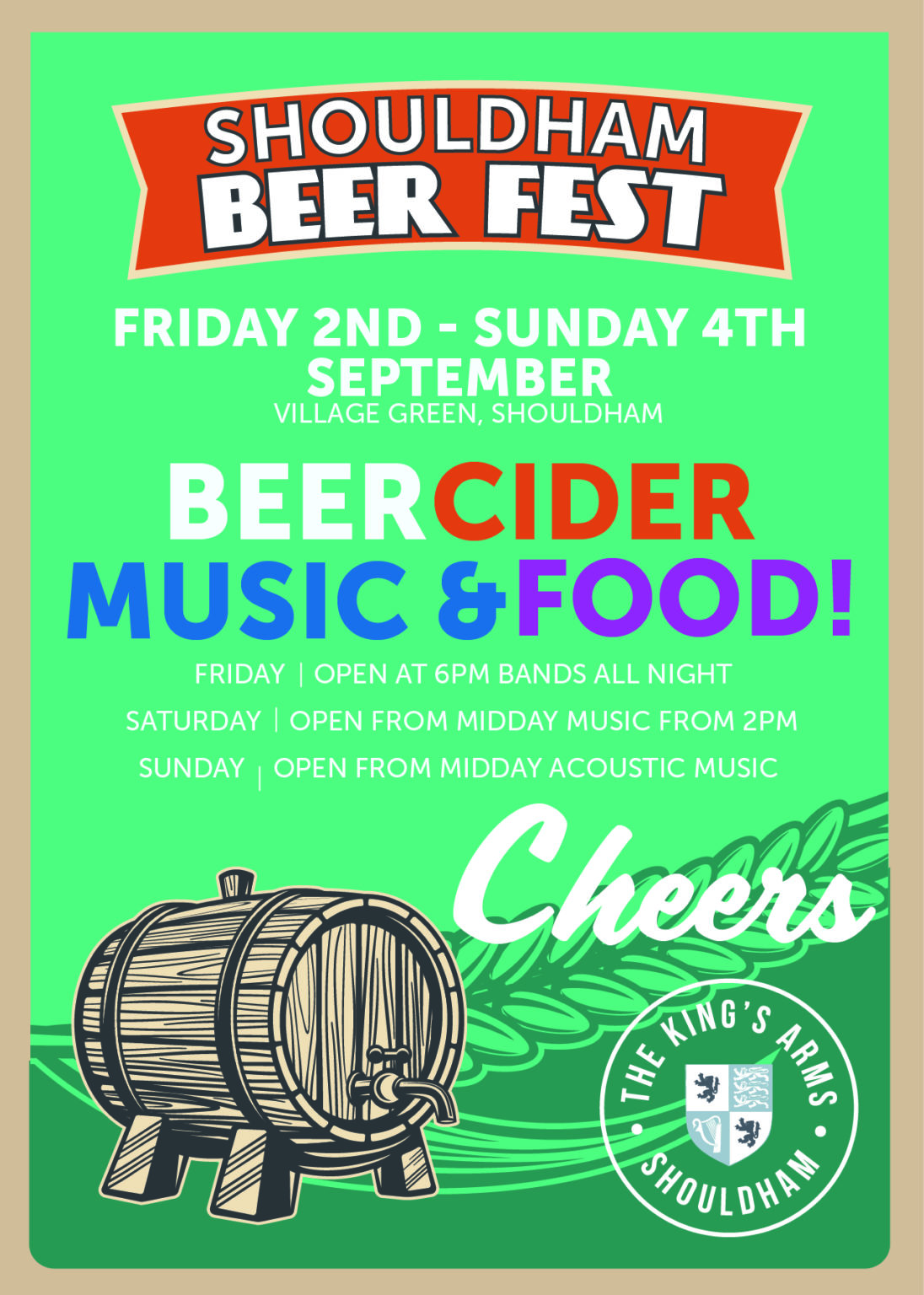 Beer Festival - King's Arms Shouldham